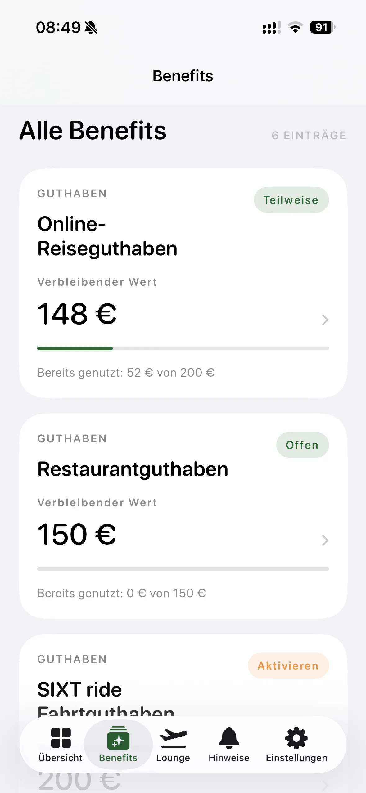 Perqie Benefits-Übersicht mit allen Vorteilen